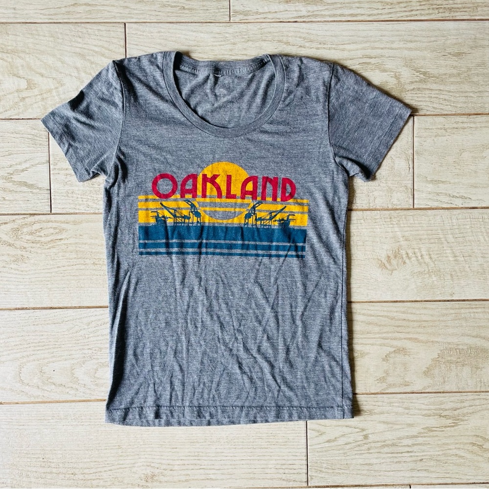 Oaklandish Women’s fitted short sleeve t-shirt